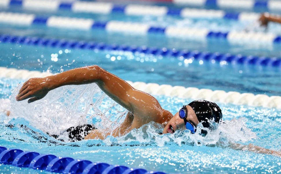 1:43.49 – Chuỗi split lật tẩy ngai vàng 200m tự do châu Á của Zhang Zhanshuo